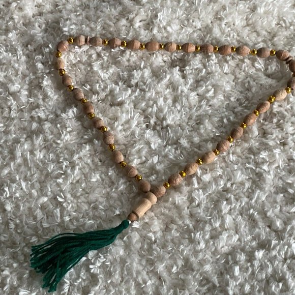 Prayer Tasbeeh Handmade Real Wood Beads Religious Beads Islamic Tasbeh - Picture 4 of 10